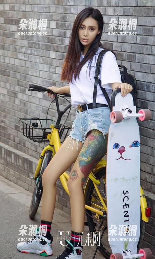 尤果网-童倩 尤果网 - 童倩的全套图片,稚嫩到想捏一把。