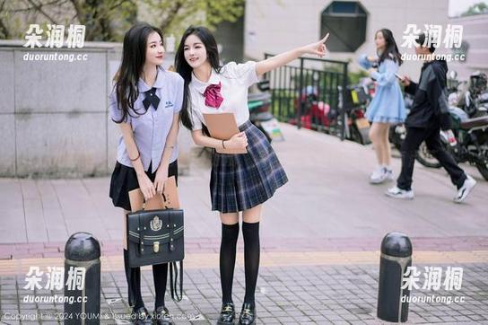 尤蜜荟 - 黄乐然的制服游戏，高清美图看得我眼睛有点花