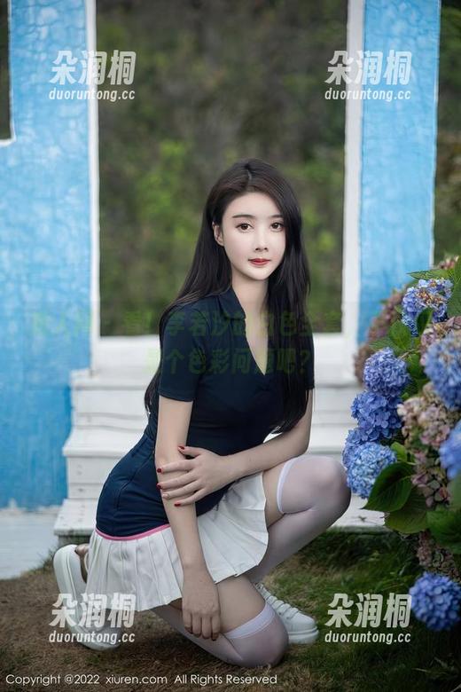 秀人网 - 看！李若汐的白色全套，不仅仅是个色彩问题吧？